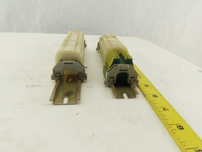 Allen Bradley 1492-HM1 30A 600V Single Pole Wire Terminal Blocks Lot Of 49