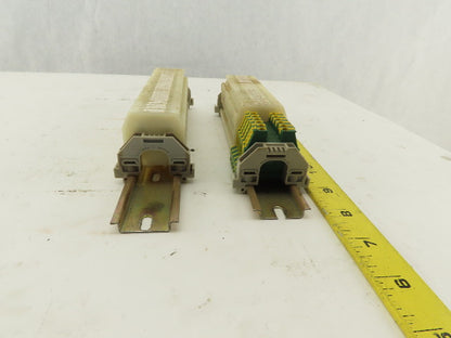 Allen Bradley 1492-HM1 30A 600V Single Pole Wire Terminal Blocks Lot Of 49