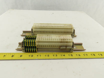 Allen Bradley 1492-HM1 30A 600V Single Pole Wire Terminal Blocks Lot Of 49