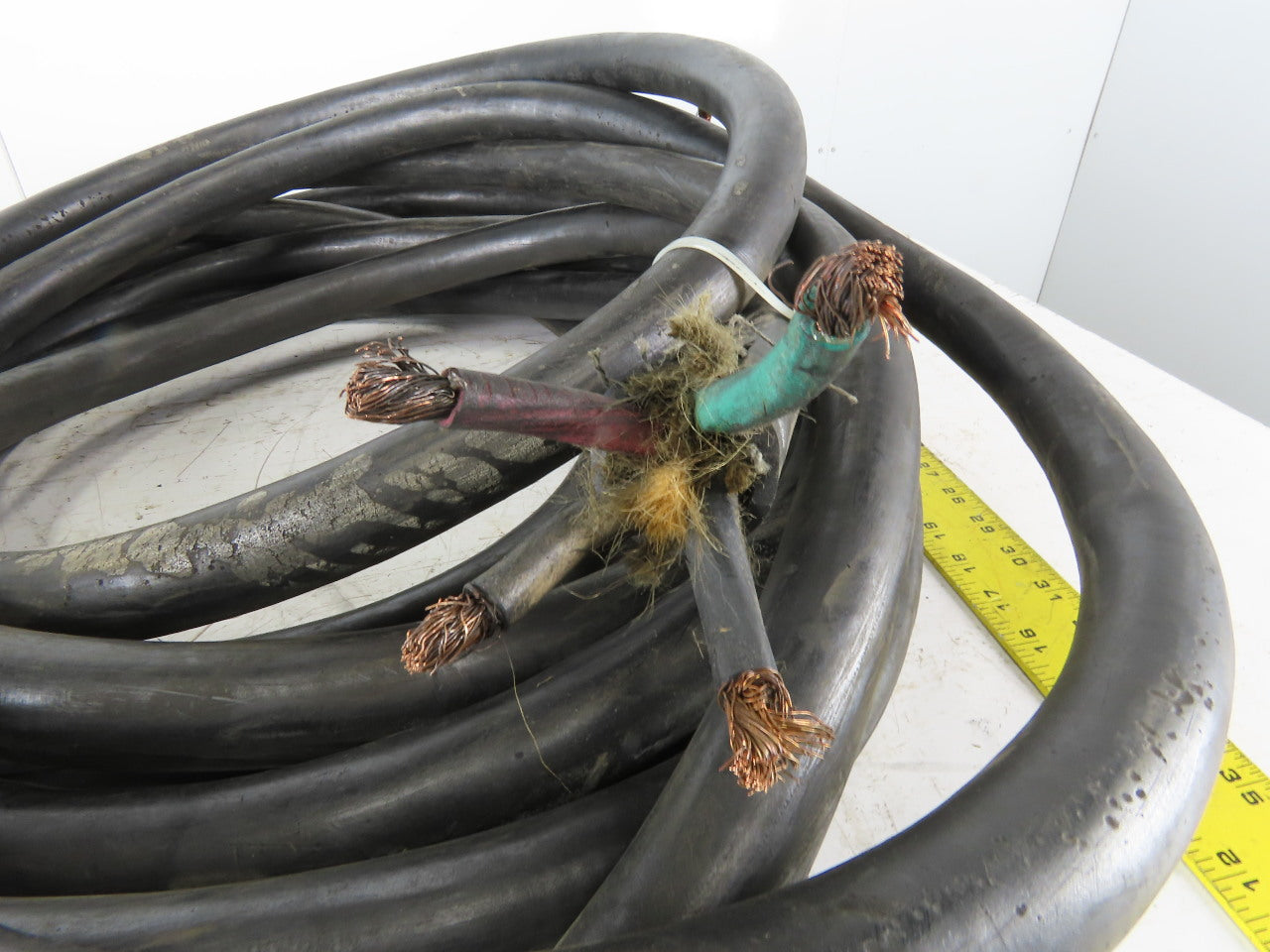 P-129-MSHA 2 AWG 4 Conductor CPE Jacketed Cord Cable Mine Duty 54'