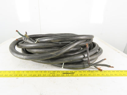 P-129-MSHA 2 AWG 4 Conductor CPE Jacketed Cord Cable Mine Duty 54'