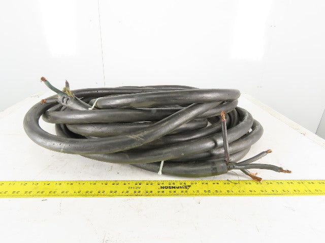 P-129-MSHA 2 AWG 4 Conductor CPE Jacketed Cord Cable Mine Duty 54'
