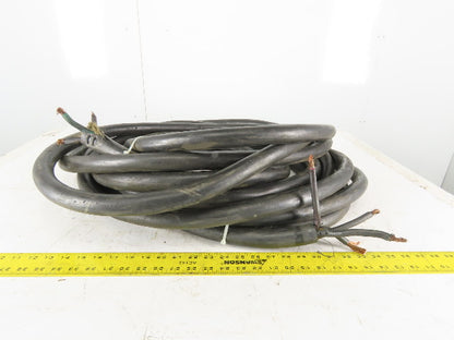 P-129-MSHA 2 AWG 4 Conductor CPE Jacketed Cord Cable Mine Duty 54'