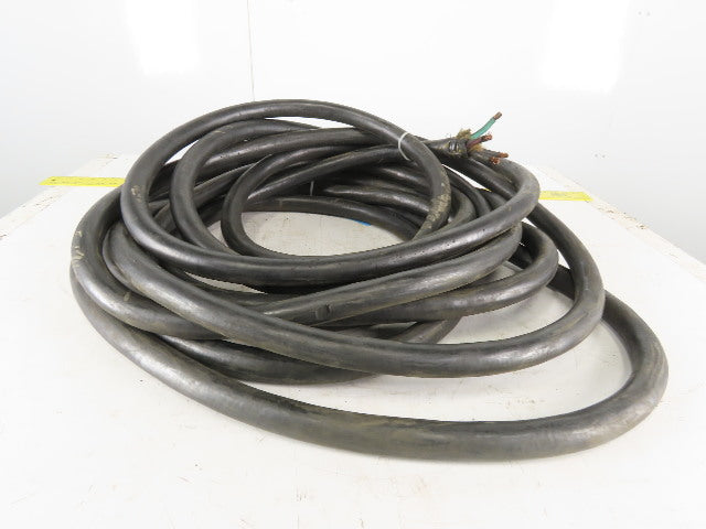 P-129-MSHA 2 AWG 4 Conductor CPE Jacketed Cord Cable Mine Duty 54'