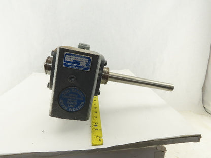 Boston Gear 20:1 Ratio 88RPM 90VDC 8" Extended Shaft Right Angle Gear Motor