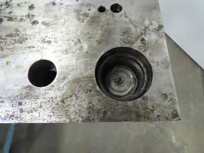 4 Post Punch Press Die Set/Shoe Rectangular 7-1/2"FB 102"W 4-3/4" Throat 5" Open