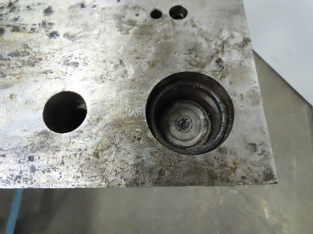 4 Post Punch Press Die Set/Shoe Rectangular 7-1/2"FB 102"W 4-3/4" Throat 5" Open
