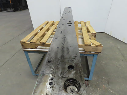 4 Post Punch Press Die Set/Shoe Rectangular 7-1/2"FB 102"W 4-3/4" Throat 5" Open