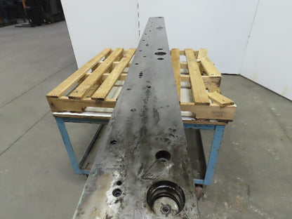 4 Post Punch Press Die Set/Shoe Rectangular 7-1/2"FB 102"W 4-3/4" Throat 5" Open