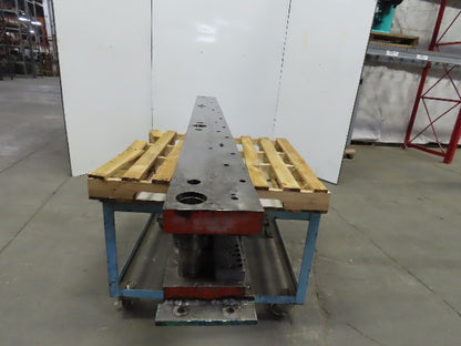 4 Post Punch Press Die Set/Shoe Rectangular 7-1/2"FB 102"W 4-3/4" Throat 5" Open