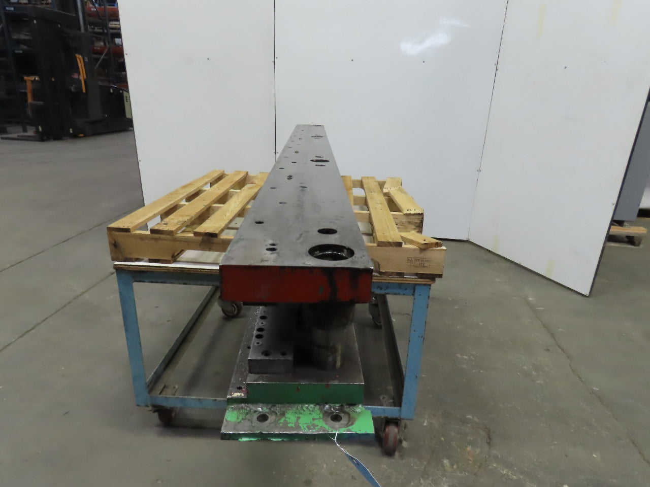 4 Post Punch Press Die Set/Shoe Rectangular 7-1/2"FB 102"W 4-3/4" Throat 5" Open