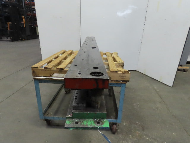 4 Post Punch Press Die Set/Shoe Rectangular 7-1/2"FB 102"W 4-3/4" Throat 5" Open