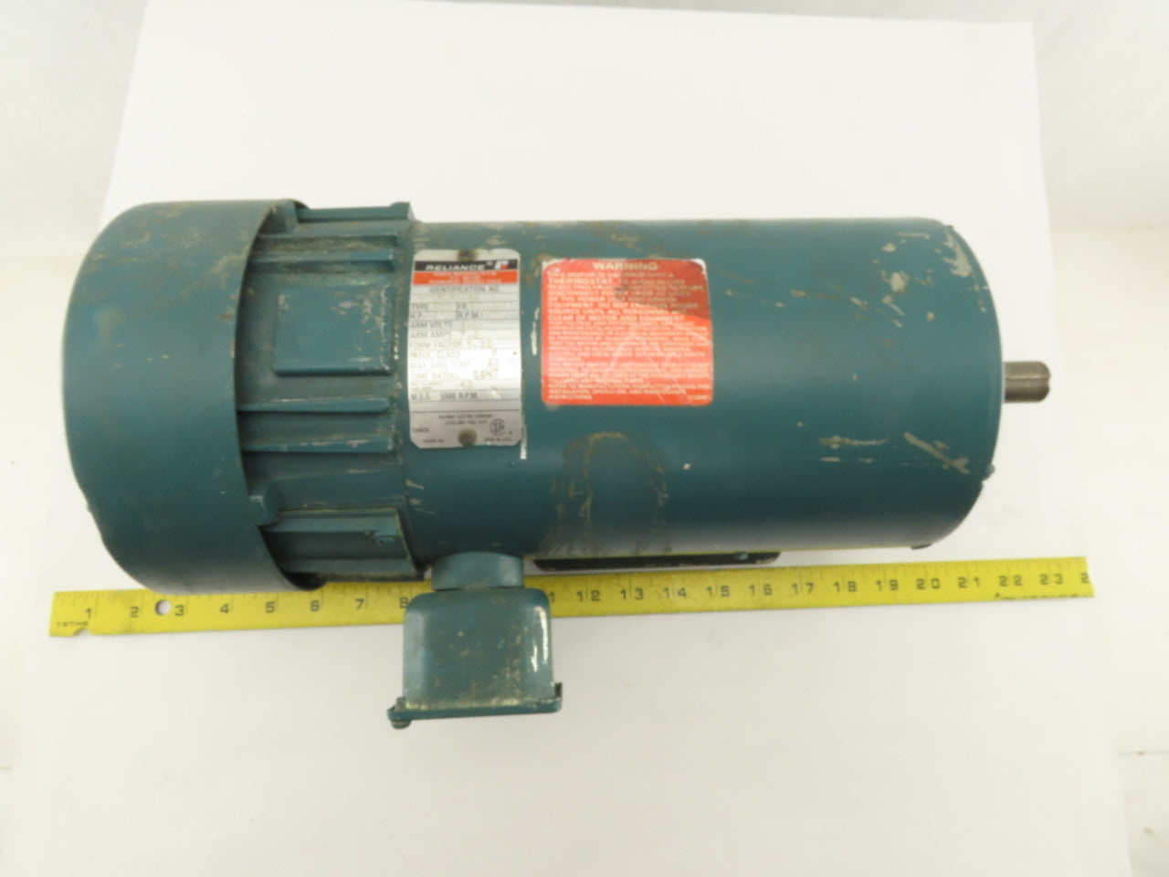 Reliance Type TPR 1.5Hp 1725RPM FZ56HZ Frame 180VDC Direct Current Motor