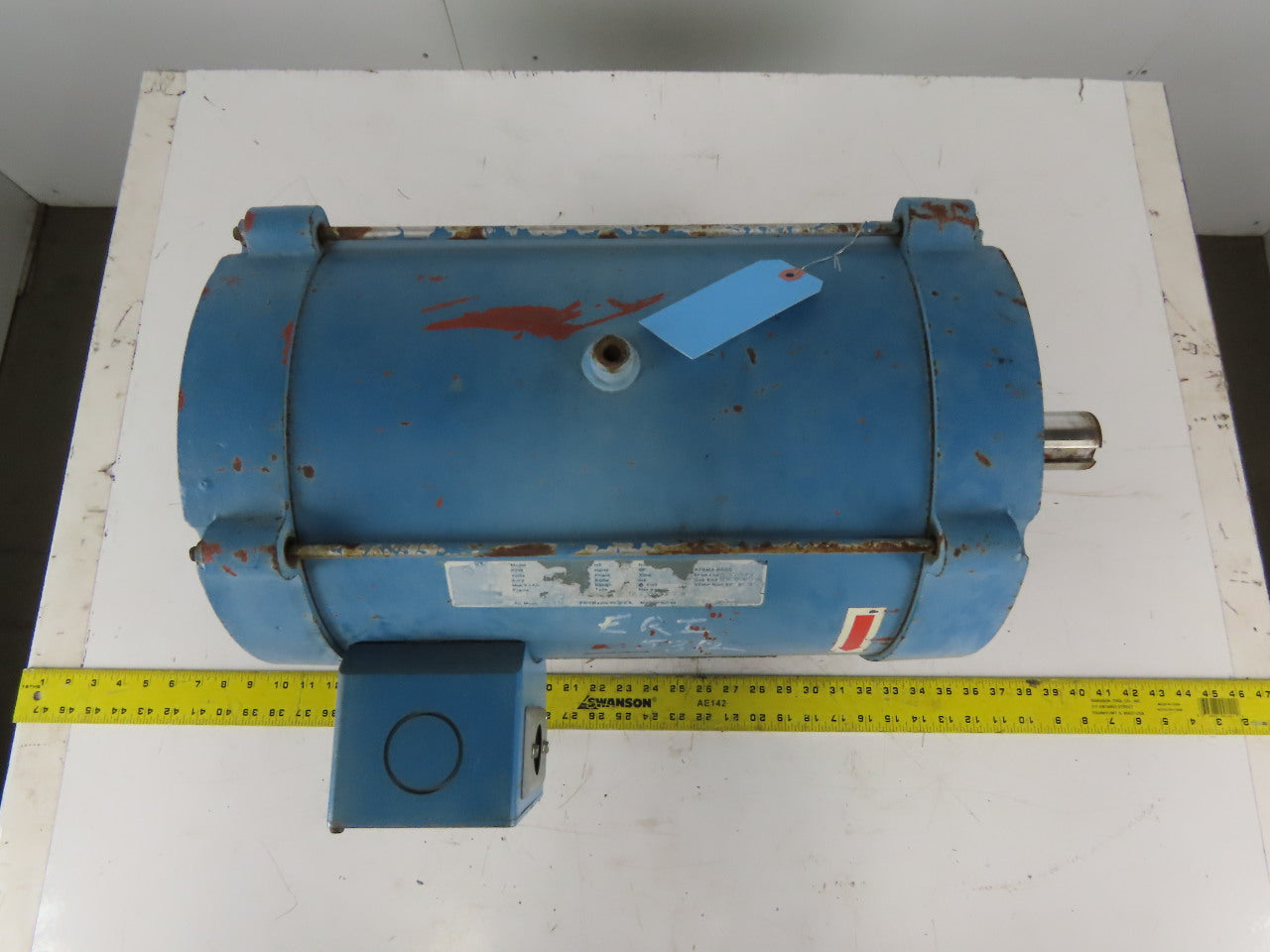 GE 5K284AD205A 25Hp 1765RPM 3Ph 200-460V 284T Frame Electric AC Motor