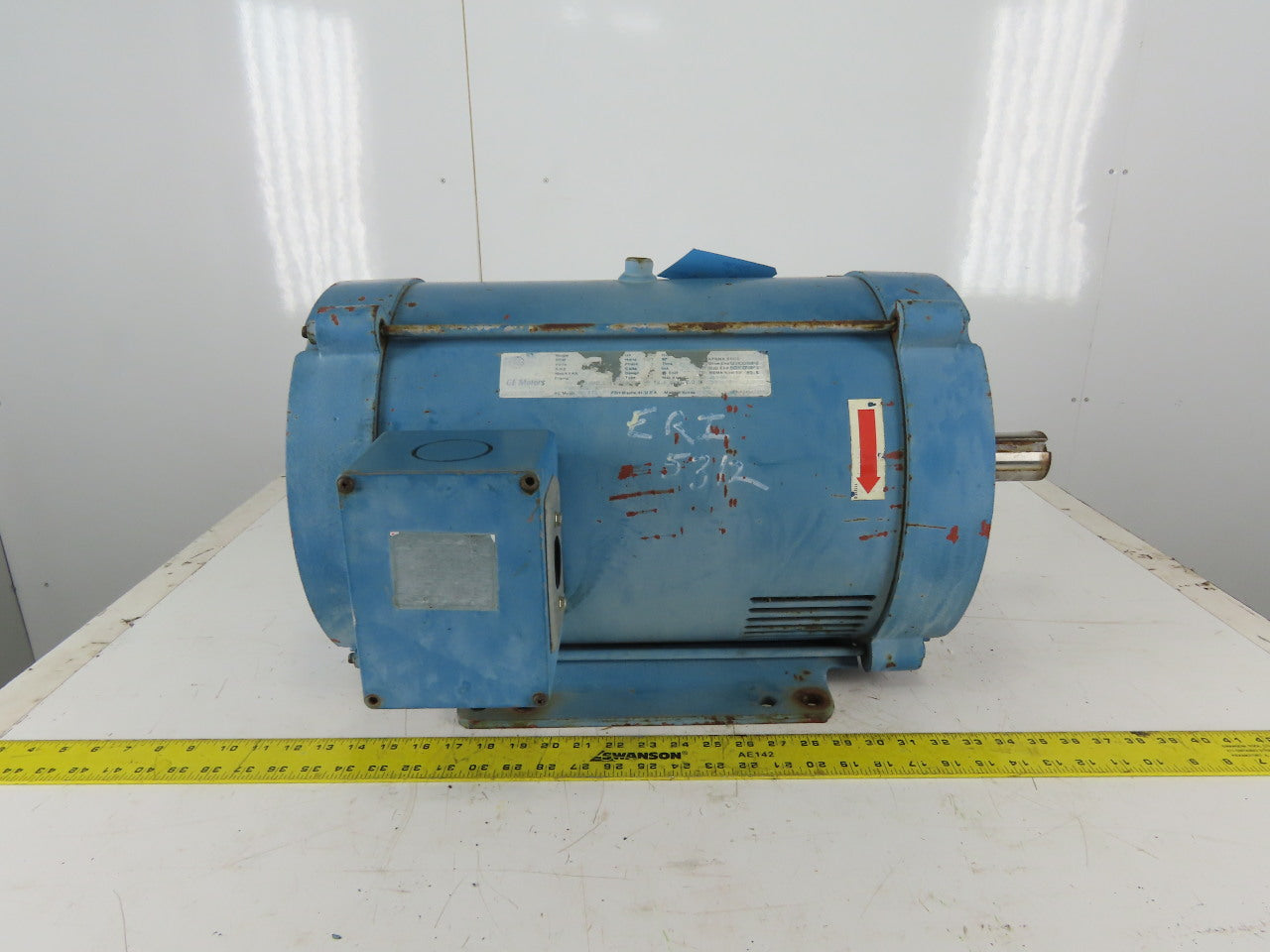 GE 5K284AD205A 25Hp 1765RPM 3Ph 200-460V 284T Frame Electric AC Motor