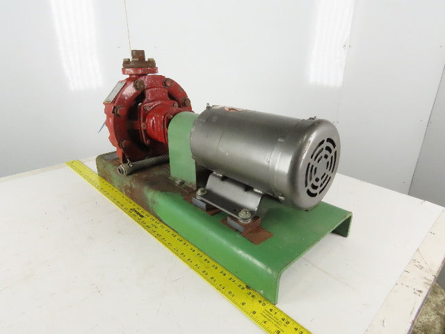 Armstrong 4060 BF 3Hp 1725RPM 208-230/460V 1.5X1X8" Horizontal Packaged Pump