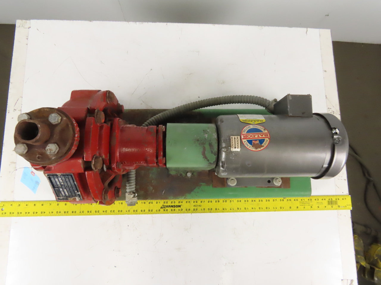 Armstrong 4060 BF 3Hp 1725RPM 208-230/460V 1.5X1X8" Horizontal Packaged Pump