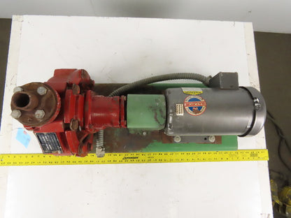 Armstrong 4060 BF 3Hp 1725RPM 208-230/460V 1.5X1X8" Horizontal Packaged Pump