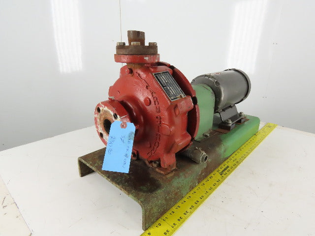 Armstrong 4060 BF 3Hp 1725RPM 208-230/460V 1.5X1X8" Horizontal Packaged Pump