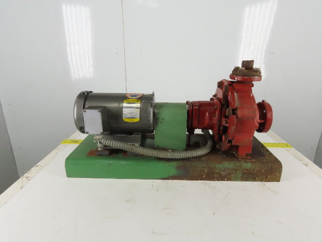 Armstrong 4060 BF 3Hp 1725RPM 208-230/460V 1.5X1X8" Horizontal Packaged Pump