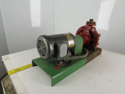 Armstrong 4060 BF 3Hp 1725RPM 208-230/460V 1.5X1X8" Horizontal Packaged Pump