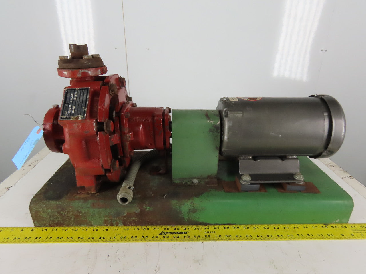 Armstrong 4060 BF 3Hp 1725RPM 208-230/460V 1.5X1X8" Horizontal Packaged Pump