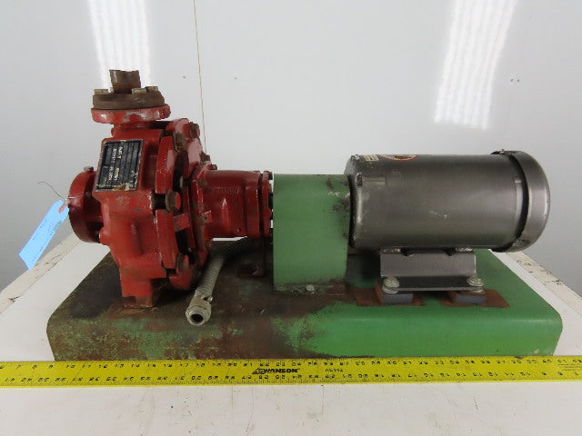 Armstrong 4060 BF 3Hp 1725RPM 208-230/460V 1.5X1X8" Horizontal Packaged Pump