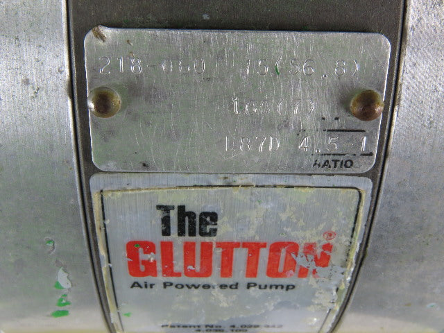Graco 218-060 The Glutton 4.5:1 450PSI Air Powered Pump 60L/Min