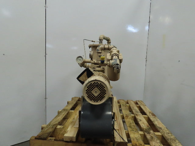 InterVac CSO 035/2-1A Vacuum Pump PTL3206/M-GM Assembly 230/460V 3Ph