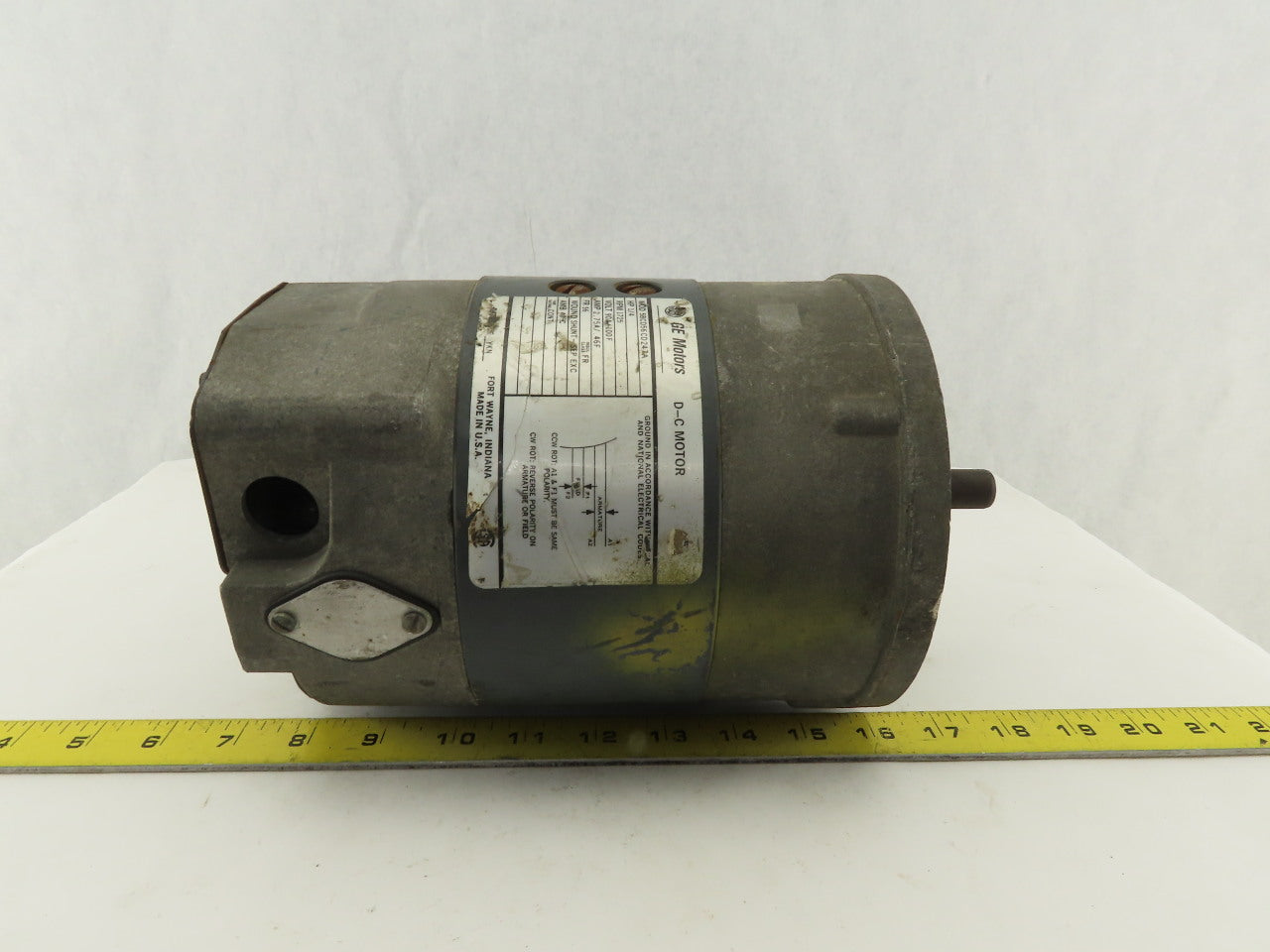 GE 5BCD56CD247A 1/4Hp 1725RPM 56 Frame 90/100F VDC Direct Current Motor