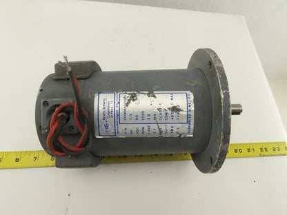 Kinetic Systems 1/3Hp 1725RPM 90VDC Permanent Magnet Direct Current  Motor