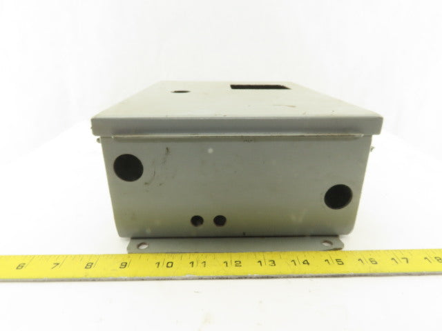 Wiegmann B100804CH 10" x 8" x 4" Type 12 Electrical Enclosure
