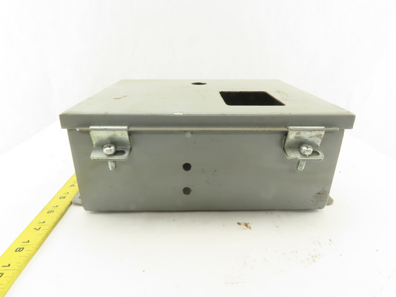 Wiegmann B100804CH 10" x 8" x 4" Type 12 Electrical Enclosure