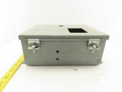 Wiegmann B100804CH 10" x 8" x 4" Type 12 Electrical Enclosure