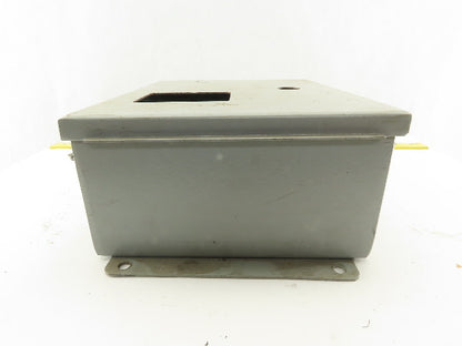 Wiegmann B100804CH 10" x 8" x 4" Type 12 Electrical Enclosure