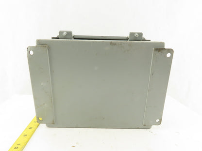 Wiegmann B100804CH 10" x 8" x 4" Type 12 Electrical Enclosure