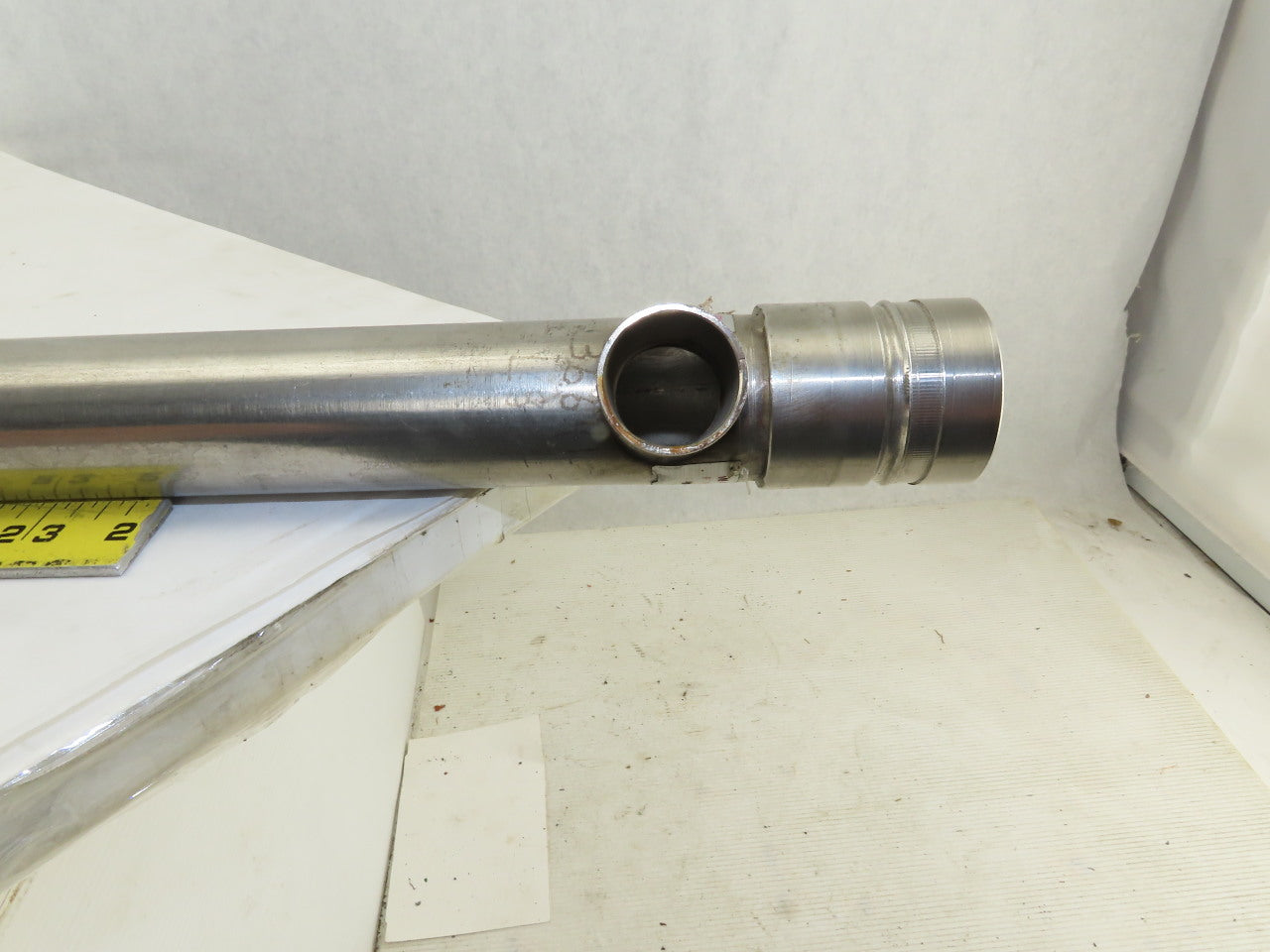 1-3/8" ID Stainless Steel Finish Thompson Style Drum Barrel Pump Tube Only 36"