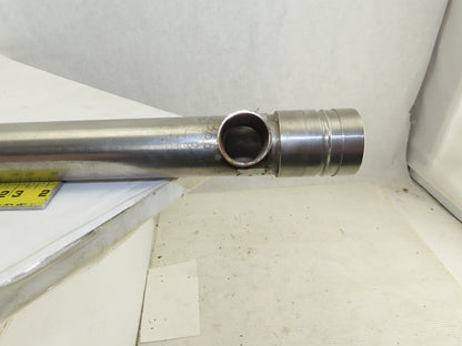 1-3/8" ID Stainless Steel Finish Thompson Style Drum Barrel Pump Tube Only 36"