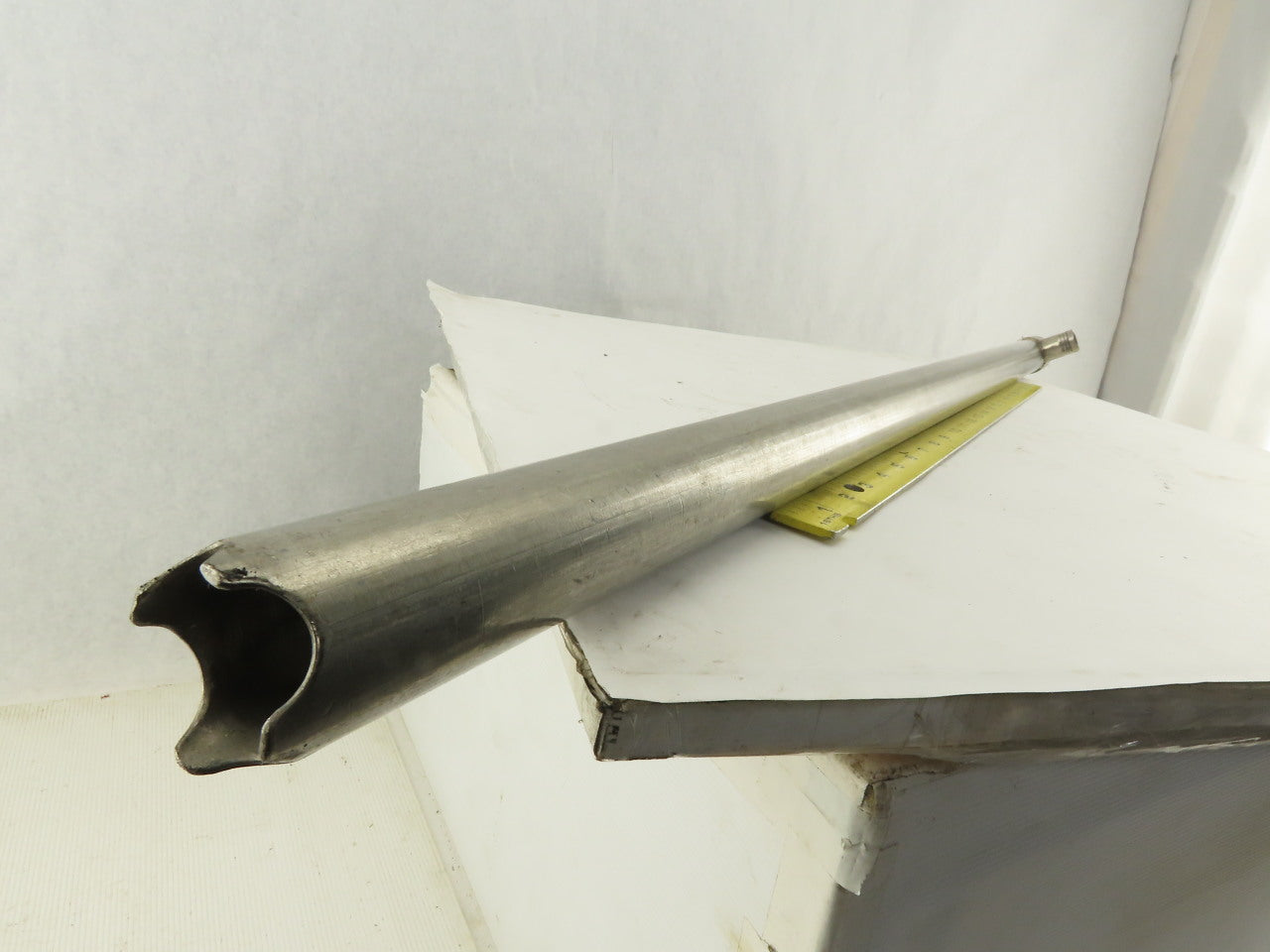 1-3/8" ID Stainless Steel Finish Thompson Style Drum Barrel Pump Tube Only 36"