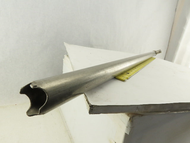 1-3/8" ID Stainless Steel Finish Thompson Style Drum Barrel Pump Tube Only 36"