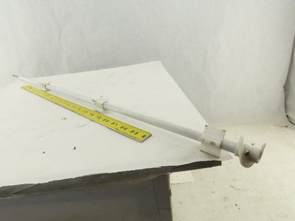 1-1/4 OD Finish Thompson Style Drum Barrel Pump Auger Paddle Assembly 36"