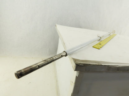 1-1/4 OD Finish Thompson Style Drum Barrel Pump Auger Paddle Assembly 36"