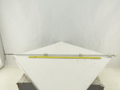1-1/4 OD Finish Thompson Style Drum Barrel Pump Auger Paddle Assembly 36"