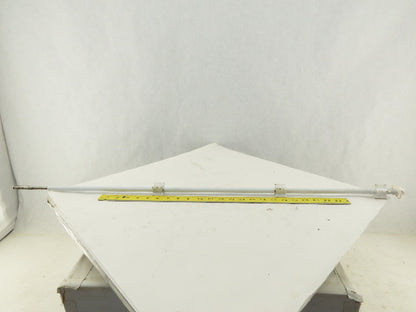 1-1/4 OD Finish Thompson Style Drum Barrel Pump Auger Paddle Assembly 36"