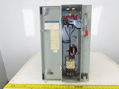 Westinghouse A203S0AZA Size 0 3Ph 600V 5Hp Combination Starter Disconnect 110V