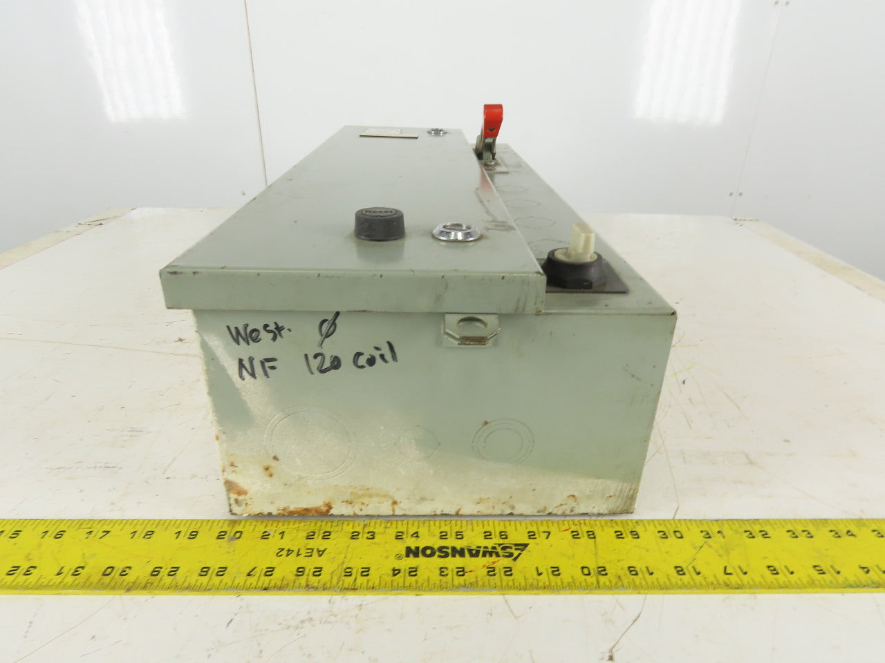 Westinghouse A203S0AZA Size 0 3Ph 600V 5Hp Combination Starter Disconnect 110V