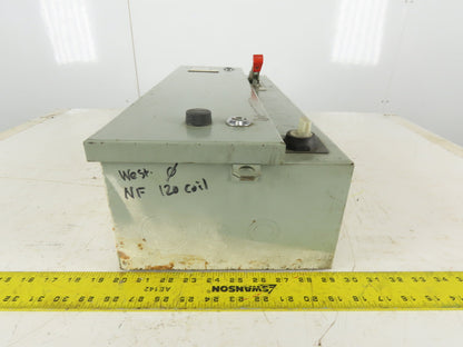 Westinghouse A203S0AZA Size 0 3Ph 600V 5Hp Combination Starter Disconnect 110V