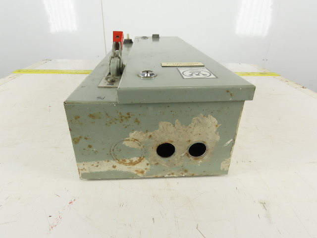 Westinghouse A203S0AZA Size 0 3Ph 600V 5Hp Combination Starter Disconnect 110V