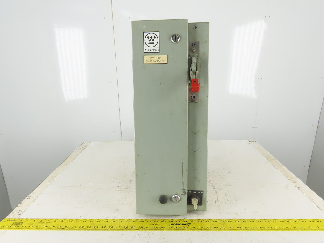 Westinghouse A203S0AZA Size 0 3Ph 600V 5Hp Combination Starter Disconnect 110V