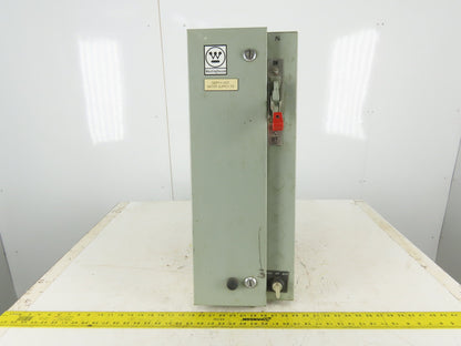 Westinghouse A203S0AZA Size 0 3Ph 600V 5Hp Combination Starter Disconnect 110V